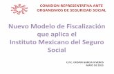Nuevo Modelo de Fiscalización que aplica el Instituto ...xalapa.ccp.org.mx/wp-content/uploads/sites/16/2015/... · La Dirección de Incorporación y Recaudación del IMSS, por medio