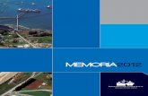 MEMORIA2012 - ABC Puertos · Un extracto de la escritura de la división y los estatutos de Portuaria Cabo Froward S.A., se publicaron en el Diario oficial Nº 35031 del 2 de diciembre