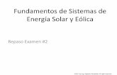Fundamentos de Sistemas de Energía Solar y Eólicatuprofehernandez.weebly.com/uploads/1/4/1/1/... · duplica y q la radiación solar que llega a la Tierra es una cuarta parte de