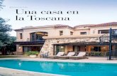 ARQUITECTURA Una casa en la Toscana - Portal De Arquitectos · la piscina, y el campo de golf lindero. Vista abierta total y de alta calidad. ... La casa Martineau es parte de la