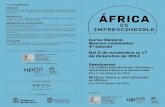AFRICA - unavarra.es · de diciembre de 2014 Seminarios Las tradiciones africanas. Vitalidad y resistencia frente a la modernidad. 16 y 17 de de 2014. Música, fiesta y reivindicación
