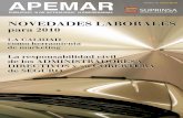 APEMAR - Grupo Proassa · Pero carecen de fuerza y relevancia sin el compromiso e implicación de los empresarios que aportan su esfuerzo, ideas y valores al servicio del colectivo.