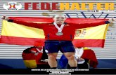 REVISTA DE LA FEDERACIÓN ESPAÑOLA DE HALTEROFILIA C ... · de nuestro país. Entre sus mejores resultados destacan dos Diplomas Olímpicos en los Juegos Olímpicos de Londres 2012
