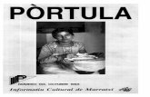 PORTULA - UIBibdigital.uib.cat/greenstone/collect/... · 2014-06-01 · Le s queixes , constants reiterade i ampliade del usuari del Polígon de Marratxí. La lentitud de l'Administració