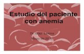 Estudio del paciente con anemiahematologia.org/bases/arch1068.pdfAnemia hipocromica microcitica Ferritina aumentada Anemia de enf Crónica disminuida Deficit de hierro normal ... CONGENITA