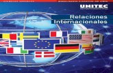 Relaciones Internacionales - Universidad Tecnológica de ... · por la empleabilidad de sus egresados: • Los planes de estudio de la UNITEC son diseñados a partir del análisis