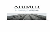 MEMORIA ANUAL€¦ · 8 4. ACTIVIDADES El año 2018 ha sido, para Adimur, un año muy especial en lo que a actividades se refiere. Coincidiendo con el 10º aniversario desde su constitución,