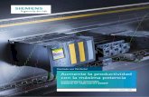 Aumente la productividad con la máxima potencia8f93b693-726e... · Movimiento disponibles en los controladores SIMATIC S7- 1500 para las soluciones exigentes. Siemens ofrece el controlador