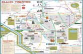 LÍNEAS Tourist map - Metro de Madrid · Jardines de Sabatini Campo del Moro Puerta de Toledo Puente Arganzuela Puente de Toledo Puente de Segovia Catedral de la Almudena Plaza de