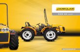 EOS 60 AR/RS - Tractores PASQUALI · El entorno de conducción del Eos 60 combina confort, ergonomía, funcionalidad y seguridad de modo absolutamente original. El puesto de conducción