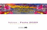Istres - Feria 2020 - corrida.tv · Corrida CURE DE VAlVERDE (SAINt-MARtIN-DE-CRAU) bAltASAR IbAN (MADRID) esCribano lamelas solera dim. 21 juin 18h Charra mexicaine pour les 30 ans