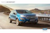 Ford Argentina | Nueva Ecosport - Ficha Técnica · 2019-09-10 · ford argentina se reserva el derecho de cambiar las especificaciones o diseÑos en cualquier momento sin incurrir