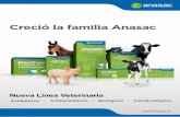 Nueva línea de farmacia veterinaria - Anasac · al incremento de la contractibilidad uterina en los primeros días de lactancia. Además, elimina los quistes ováricos (luteínicos).