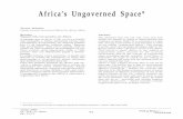 Africa’s Ungoverned Space* - RCAAP · O artigo fornece casos concretos. A partir daí ... Rwanda, etc). I do not recall a time when Africa had more prominence on our general strategic