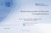 Redes Neuronales Artificiales Conceptos básicosccc.inaoep.mx/~pgomez/cursos/IC-I/acetatos/fundamentos.pdf · 2019-03-20 · Redes Neuronales Artificiales Conceptos básicos (c) P.