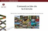 Comunicación de la Ciencia · Levantamientos Desarrollo de materiales de comunicación ambiental. Semana de la Diversidad Biológica Exposiciones digitales. México, país de las