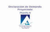 Declaración de Demanda Proyectada - AMMDemanda Proyectada 2014 - 2015 El AMM cuenta con una aplicación para declarar la Demanda Proyectada (NCC-2, 2.6.1) a través de Direct@MM.