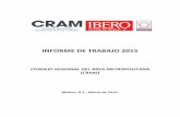 INFORME DE TRABAJO 2015 - Universidad …cram.ibero.mx/wp-content/uploads/2016/03/CRAM-Informe...en la oferta educativa y una cobertura suficiente con criterios de calidad, pertinencia