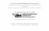 Universidad Miguel Hernández - UMHdspace.umh.es/bitstream/11000/2042/1/TFG Rocamora Espinosa, Alejandro.pdf · gestión del empleo en España, define teletrabajo, como: “Es una