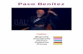 Paco Benítez - Stick Centerstickcenter.com/Benitez/Curriculum_Benitez.pdf · “Niño” guitarra (Café Quijano, La Unión, Malú, Hilario Camacho), Victor Alonso piano (La Barbería