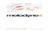 manual de usuario - Melodynehelpcenter.celemony.com/pdf/melodynestudio4_Spanish.pdf · 2018-04-18 · Melodyne y tu aplicación DAW Transferir audio (versión plug-in) Cómo opera