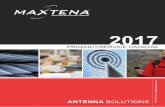 Maxtena Products and Services Catalog 2014 · and high performance helix, microstrip and custom antenna solutions for a variety of communications systems. With our industry leading