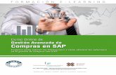 Gestión Avanzada de Compras en SAP · 1.3.2.5. Árbol de transacciones. MÓDULO 2. Introducción a la gestión de compras SAP permite gestionar las necesidades detectadas mediante
