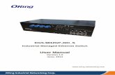 User Manual - ATEL Electronics · 2016-03-16 · DGS-9812GP-AIO_S Series User Manual ORing Industrial Networking Corp 11 3.2 Wiring 3.2.1 Fault Relay The relay contacts of the 4-pin
