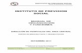 INSTITUTO DE PREVISION SOCIAL - servicios.ips.gov.pyservicios.ips.gov.py/funciones_x_dependencia/GS... · INSTITUTO DE PREVISION SOCIAL MANUAL DE ORGANIZACIÓN Y FUNCIONES APROBADO