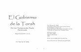 El Gobierno de la Torah v2 · 2020-01-21 · Hacia Un Gobierno De La Torah 15 La Orden Levítica Y Sus Paralelos 31 Como Provee Yahweh Para Sus Fiestas 39 Como Provee Yahweh Para