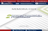 MEMORIA CIICSuepi.mx/congreso/public/docs/memoria-ciics18.pdf · Memoria CIICS18 Página | i Presentación El 2do Congreso Internacional de Innovación, Competitividad y Sustentabilidad
