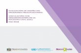 EVALUACIÓN DE DISEÑO PROGRAMA: VINCULACIÓN CON ORGANIZACIONES DE … · 2019-01-15 · Evaluación de Diseño: Vinculación con Organizaciones de la Sociedad Civil (OSC) 4 migrantes