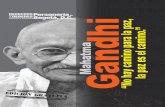 Foto 2. - Weebly · Mahatma Gandhi plantea un mensaje de solidaridad e ... amor y de la verdad y sobre todo, el Satyagraha.3 El silencio de su prisión hace de Gandhi un ... Gandhi