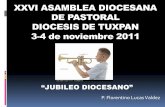 XXVI ASAMBLEA DIOCESANA DE PASTORAL DIOCESIS DE … · 2011-11-17 · ¿Qué ideas iluminadoras pueden ayudar para vivirlo? ... 31 de agosto del 2012 Pastoral social 22 de septiembre