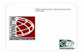 Manual para Declaración Anual - Betta Global Systemsbettaglobalsystems.com/Personal/MANUALES/Manual... · 2016-04-17 · este apartado, documentamos un breve manual para ayudarle