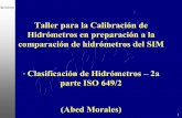 Taller para la Calibración de Hidrómetros en preparación a ... hydrometers clasification part 2_abed morales.pdf · Taller para la Calibración de ... Laboratory Glassware –