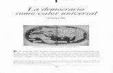 La democracia como valor universalaleph.academica.mx/jspui/bitstream/56789/8100/1/... · Los imperios europeos, en con- creto el británico y el francés, que tuvieron tanto peso