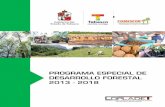 PROGRAMA ESPECIAL DE DESARROLLO FORESTAL 2013 - 2018 · 2017-05-30 · Secretaría de Desarrollo Agropecuario, Forestal y Pesquero Comisión Estatal Forestal Programa Especial de