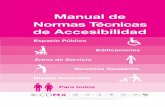 Manual de Normas Tecnicas- de- Accesibilidad 2016 03.16 · Espacio Público Áreas de Servicio Servicios Sanitarios Diseño Accesible Para todos Edificaciones Normas Técnicas de