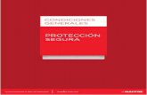 PROTECCIÓN SEGURA - mapfre.com.mx · Se considera como recién nacido a la persona que tenga menos de 30 días de haber nacido. 1.41. VIH. Se considera que una persona está infectada