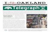 Noticias bianuales de la Ciudad de Oakland, California ... · cada vez mayor interés como una manera de alentar a los posibles ciclistas ("los interesados, pero cautelosos") a recorrer