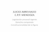 JUICIO ABREVIADO C.P.P. MENDOZA - Webnodefiles.catedra-procesal-penal.webnode.es/200000034-0302f04fc1/JUICIO... · juicio abreviado final • articulo 418 c.p.p.- procedencia. desde