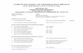 COMITÉ NACIONAL DE RESIDENTADO MÉDICO CN 2012/29-08-12... · 2017-03-18 · Miguel A. Castro Mauri, Asesor Legal de CONAREME, en relación a la opinión legal para modificar el