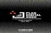 PLAN digitAL 2020 - CEOEcontenidos.ceoe.es/CEOE/var/pool/pdf/publications... · Objetivos 2020 3. Palancas para la digitalización ... Coordinar las medidas impulsadas por este Pacto