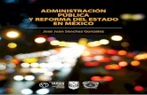 Administración Pública · Capítulo viii | El nuevo rol de la administración pública en la reforma del Estado en México 612 8.1 Resumen de la Reforma del Estado en México 613