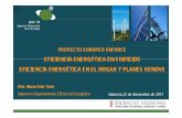 EFICIENCIA ENERGÉTICA EN EDIFICIOS EFICIENCIA ENERGÉTICA ...cecu.es/especiales/enforce/AVEN_Jornada Enforce.pdf · Fuente energética más utilizada por sector 2011 Agencia Valenciana