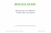Dexcom CLARITY Guía del usuario · profesional sanitario a analizar tendencias y patrones en la glucosa. Puede revisar, guardar, enviar por correo electrónico e imprimir los informes
