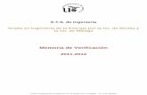 E.T.S. de Ingeniería Grado en Ingeniería de la Energía por ...webapps.us.es/fichape/Doc/MV/221_memverif.pdf · El título de Graduado/a en Ingeniería de la Energía se organiza