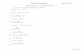 Cálculo Integral - Universidad Autónoma de Nuevo León · Cálculo Integral Agosto 2015 Page 3 of 16 Laboratorio # 3 Propiedades de la integral definida I.- Dado que: , , , , ,