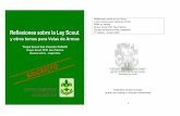 Tropa Scout San Vicente Pallottiscoutsanpatricio.com.ar/libros7/reflexiones_web.pdf · A la Vela de Armas pueden asistir los Scouts de la Tropa que tengan Promesa y Scouts también